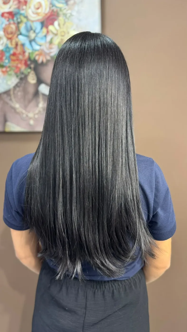 Depois do corte de cabelo