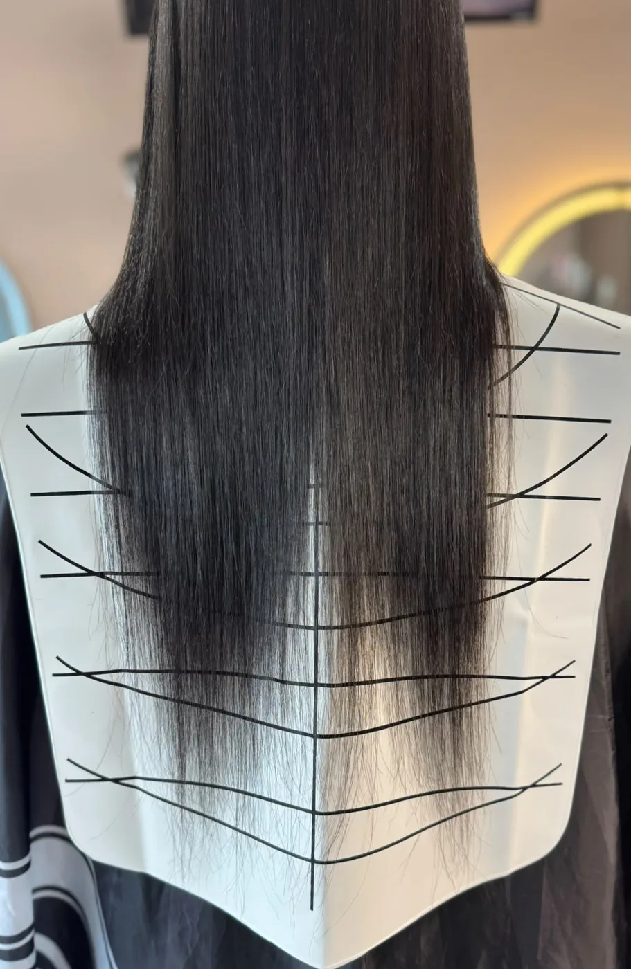 Antes: técnica de corte em camadas